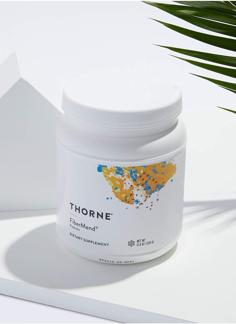 Thorne - Fibermend- Prebiotic Fiber Powder To Help Maintain Regularity And Balanced Gi Flora- 11.6 Oz - Image 1
