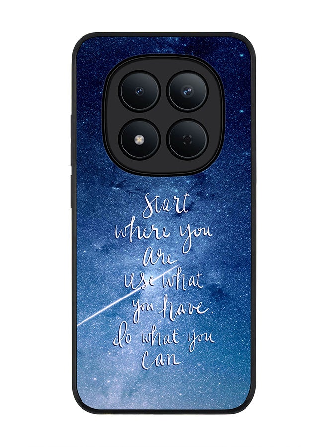 For Xiaomi Redmi Note 15 Pro 5G Case,Slim fit Camera Protection, Shockproof Thin Phone cover  - Start, Use, Do