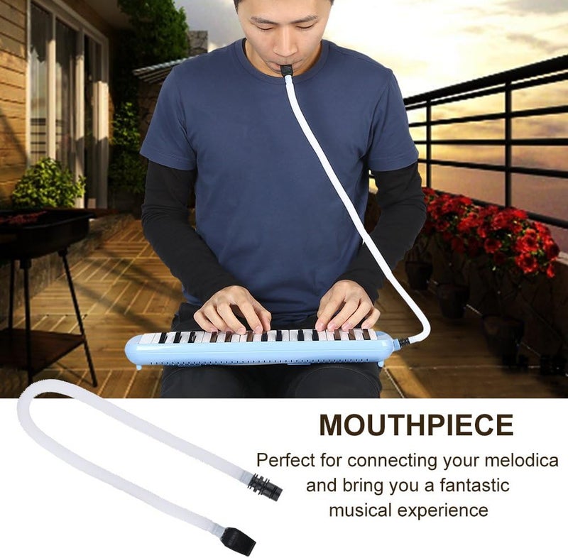 Dilwe 57cm Long Melodica Pianica Tube, Flexible Tube with Mouthpiece Accessories for Beginner - Image 5