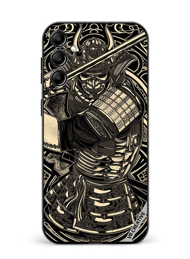 VR CREATIVE Protective Case Cover For Samsung Galaxy A14 5G/A14 Cool Samurai Design Multicolour - Image 1