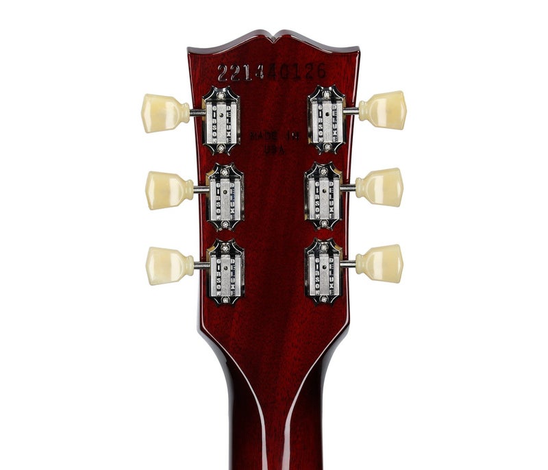 Gibson USA LPST01WRCH1 Les Paul Studio Electric Guitar - Wine Red - Image 5