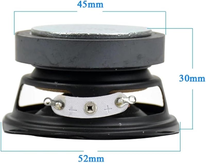 2 Inch 4 Ohm 5W Full Range Mini Woofer Speaker 2Pcs For DIY Home Theater Audio - Image 4