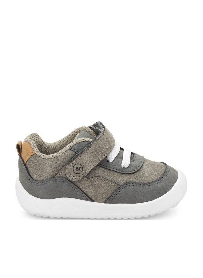 Stride Rite 360 Boys Nick Sneaker, Grey, 3 Infant - Image 1