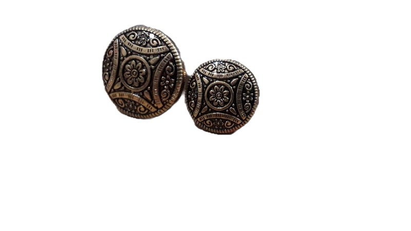 Generic Brass Coat & Sherwani Buttons(12 Pcs) - Image 3