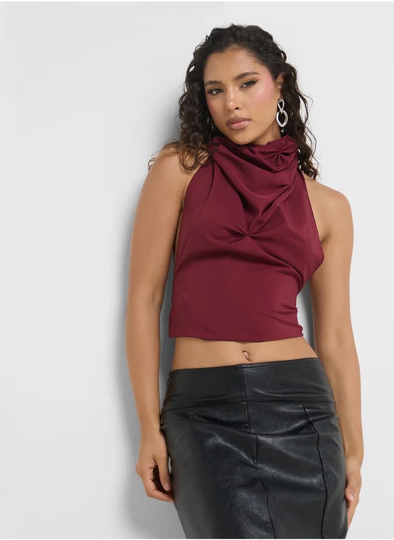Ginger Halter Neck Top