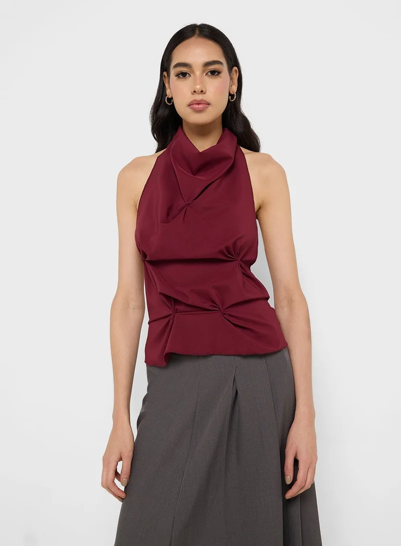 Ginger Halter Neck Top