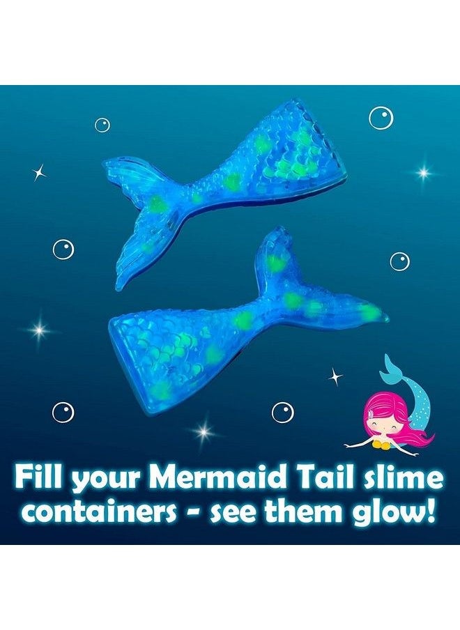 Original Stationery - Mermaid Slime 35 Pieces To Make Diy Glow In The Dark Slime With Lots Of Glitter Slime Add Ins Great Gifts For Girls 912 - Image 1