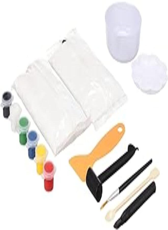 China Chinese Truck Gypsum Handmade Color Painting Toy, Multicolor 