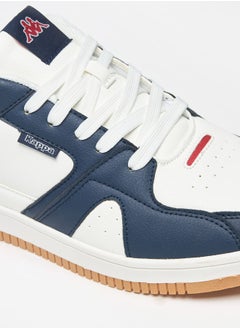 Kappa Men's Colourblock Sneakers with Lace-Up Closure  - Image 5