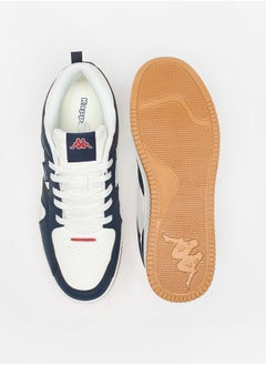Kappa Men's Colourblock Sneakers with Lace-Up Closure  - Image 4