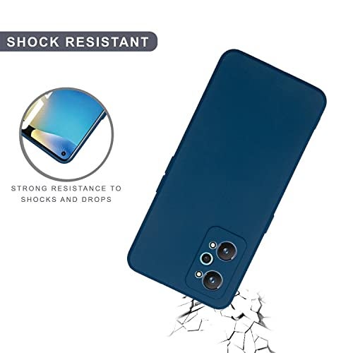 SPRIG Compatible with Realme GT 2 Phone TPU Basic Premium Back Cover Drop Tested Shock Proof Mobile Case for Men, Women, Boys and Girls with Camera Protection (Blue) - Image 4