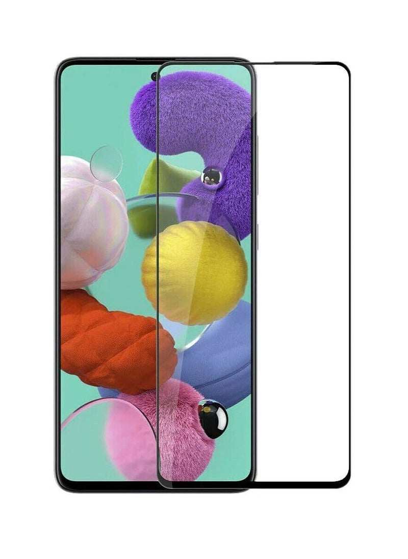 Super Tempered Glass Screen Protector 5D Designed For Samsung Galaxy A51 4G Full Glue Edge to Edge Full Screen Coverage And Bubble Free - Image 1