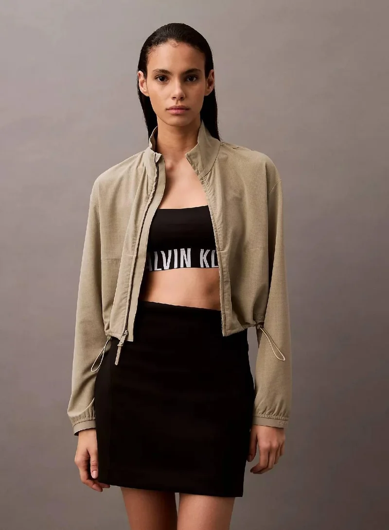 CALVIN KLEIN Cropped Windbreaker
