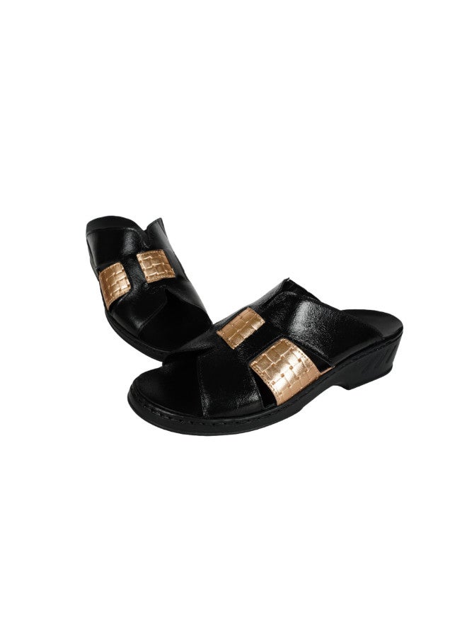 Josef Seibel 071-2213 Josef Seibel Ladies Comfort Sandals 08860 Patent Black - Image 3