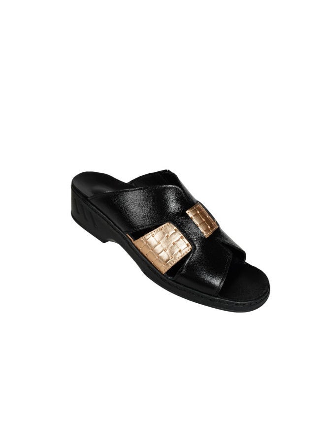 Josef Seibel 071-2213 Josef Seibel Ladies Comfort Sandals 08860 Patent Black - Image 1