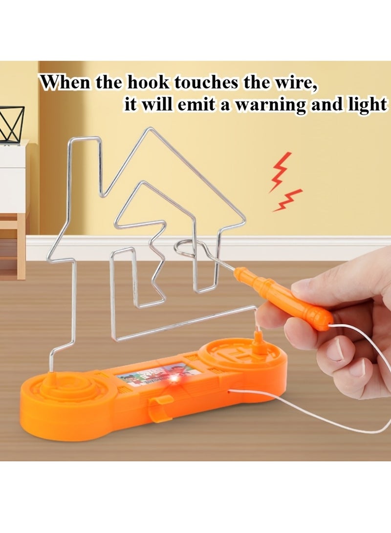 Electric Maze Puzzle Game for Kids – Interactive 3D Concentration & Coordination Skill Development Toy – Dual Difficulty Levels, Sound Effects, Durable Plastic – Perfect for Family Fun, Party Games & Educational Play – Ideal for Ages 3+ - Image 1