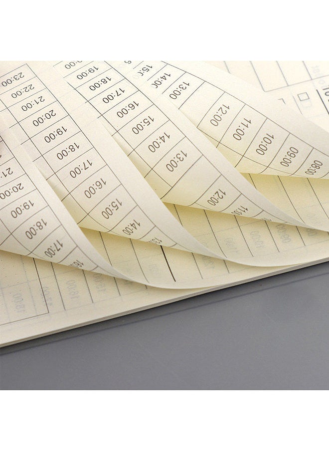 Generic - 2021-2022 Planner Daily Planner for Agenda with A5 Premium Thicker Paper Flexible Cover Time Tabs to-Do List Memo Wirebound - Image 1