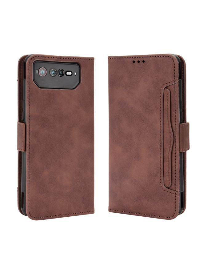 S-TOP Case For ASUS ROG Phone 6 / 6 Pro Skin Feel Calf Texture Card Slots Leather Phone Case - Image 2
