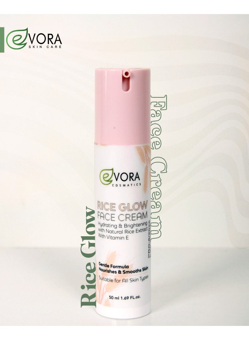 Evora Rice Lightening Cream, 50g