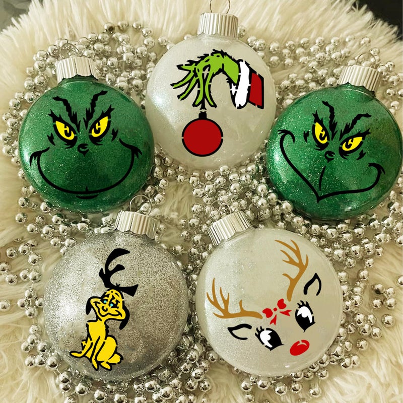Yhliua Christmas Stencils for Painting on Wood Small, Christmas Ornament Stencils for Crafts Reusable Drawing Paint Stencils and Patterns for Ornament Card Wall Cookie Canvas (60 Christmas) - Image 3