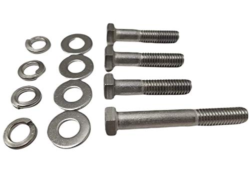Z Whip SBC BBC Short Water Pump Bolt KIT Stainless Steel HEX Bolts Compatible with Chevy V8 Small Block 265 283 305 327 350 383 400, Big Block V8 Engines 402 427 396 454 502 Waterpump - Image 3