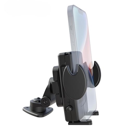 ARKON Mounts - Adhesive Truck & Car Phone Holder | Secure Grip | Versatile Compatibility | Easy Installation | Phone Holder For Car | For iPhone, Samsung, Google, Huawei, Nokia, other Smartphones - Image 1