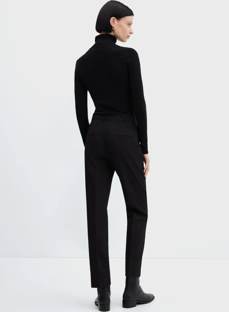 MANGO High Waist Pants