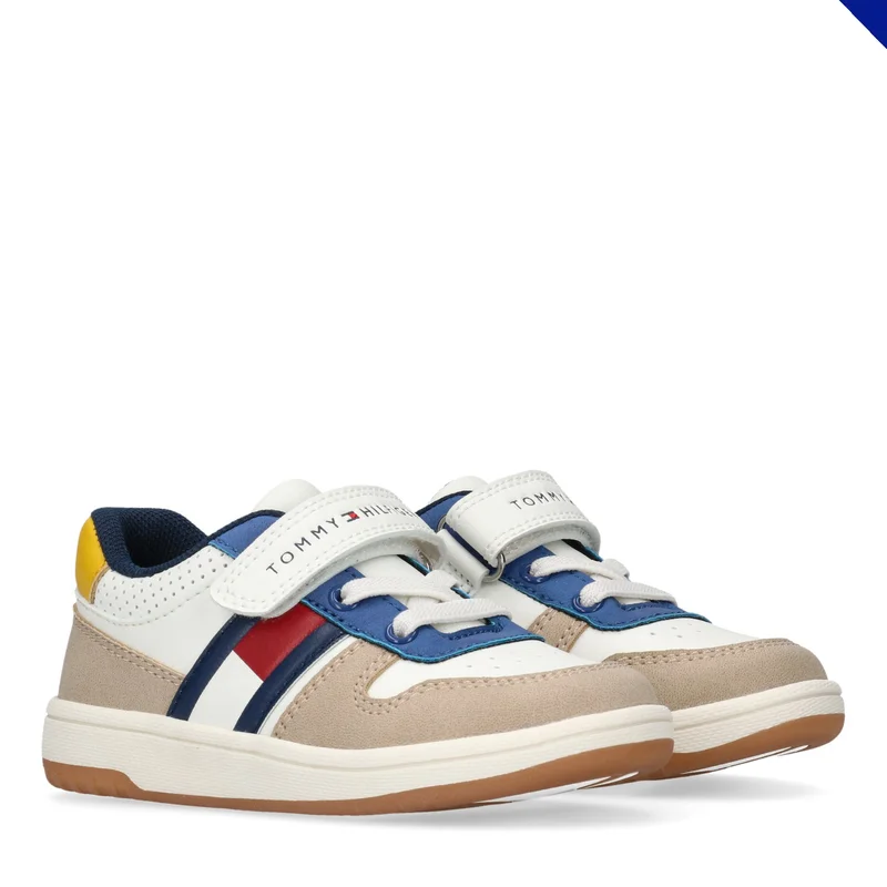 TOMMY HILFIGER Little Low Top Lace Up/Velcro Sneakers