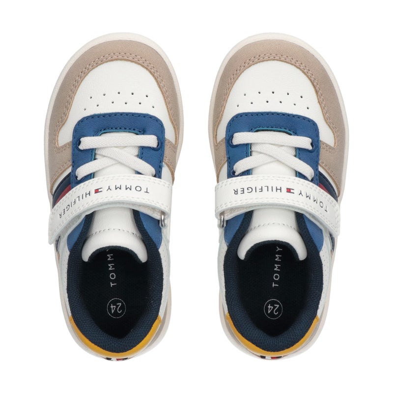 تومي هيلفيغر حذاء رياضي قصير برباط من الدانتيل - Image 4