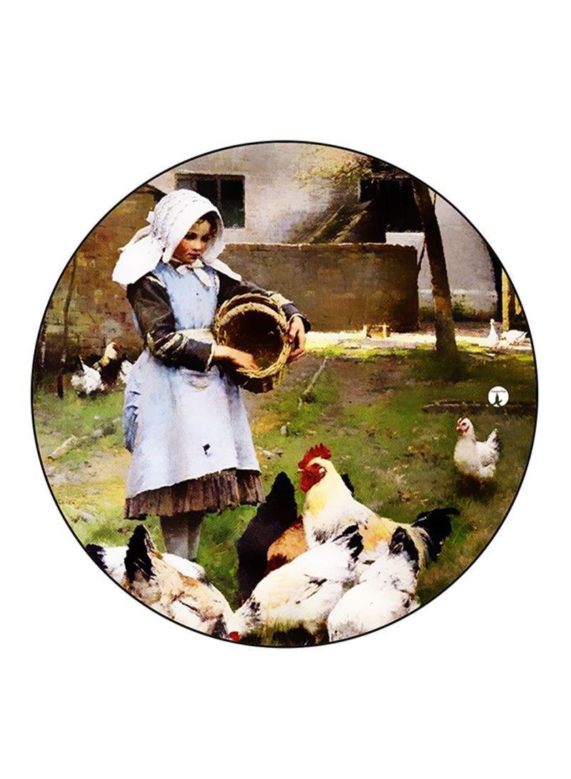 RKN Vintage Art Printed Pin Multicolour - Image 2