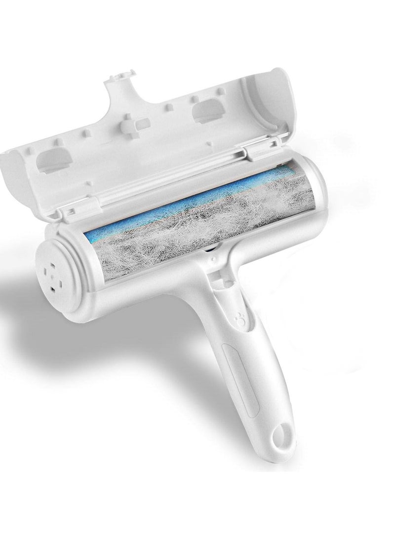 عام مزيل شعر الحيوانات الأليفة الأسطوانة قابلة لإعادة الاستخدام فرشاة إزالة شعر الحيوانات للكلاب والقطط - Image 2