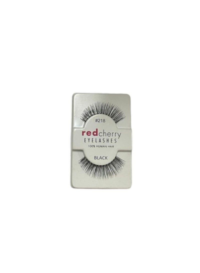 Red Cherry Eyelashes 218 # (Pack of 4 Pairs) - Image 2