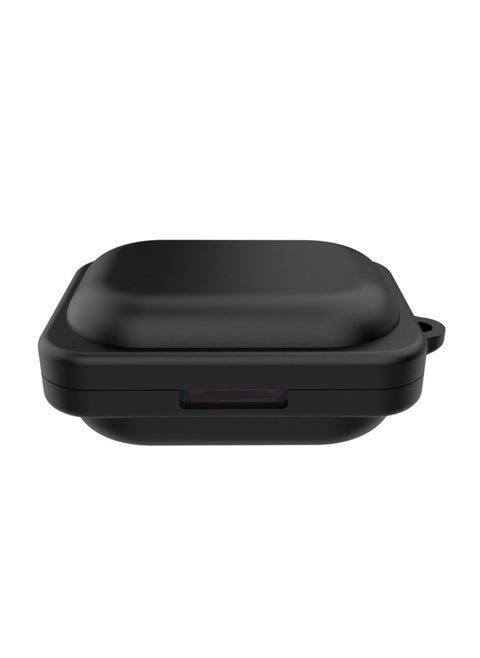 Silicone Case For Nothing Ear (A) Protective Cover with Carabiner (Black)