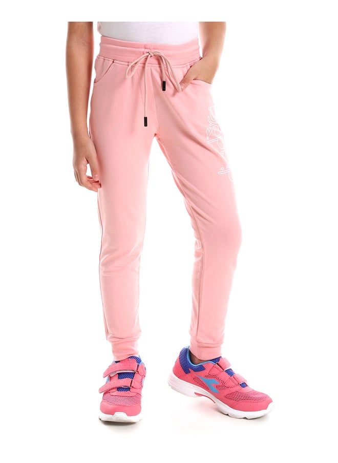 DIADORA - Printed Girls Cotton Sweatpant - Image 1