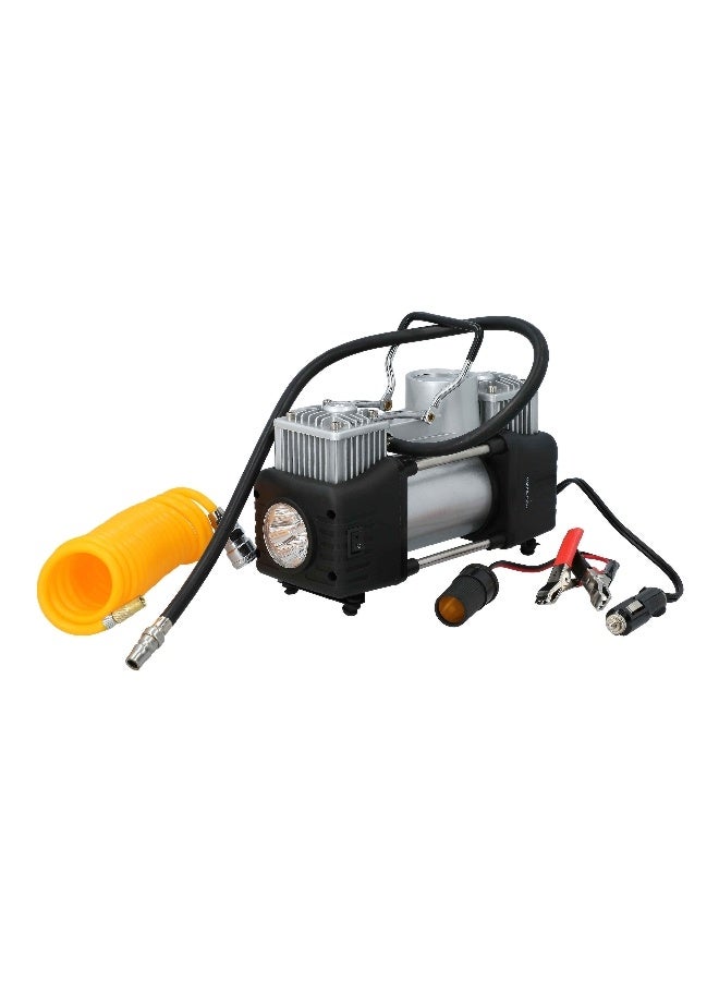 AUTOSMART طقم ضاغط هواء متين ومضغوط 120 واط باللون البرتقالي والأسود 30.5 × 8 سم Ct20403 - Image 3