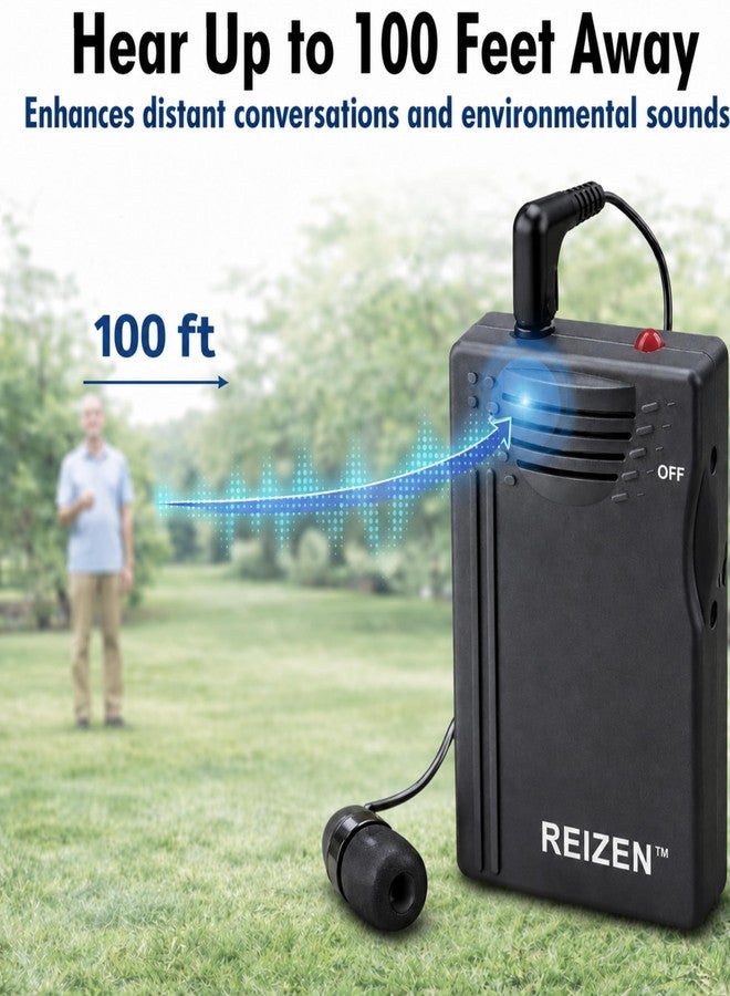 Reizen Loud Ear 110dB Gain Personal Amplifier - Image 4