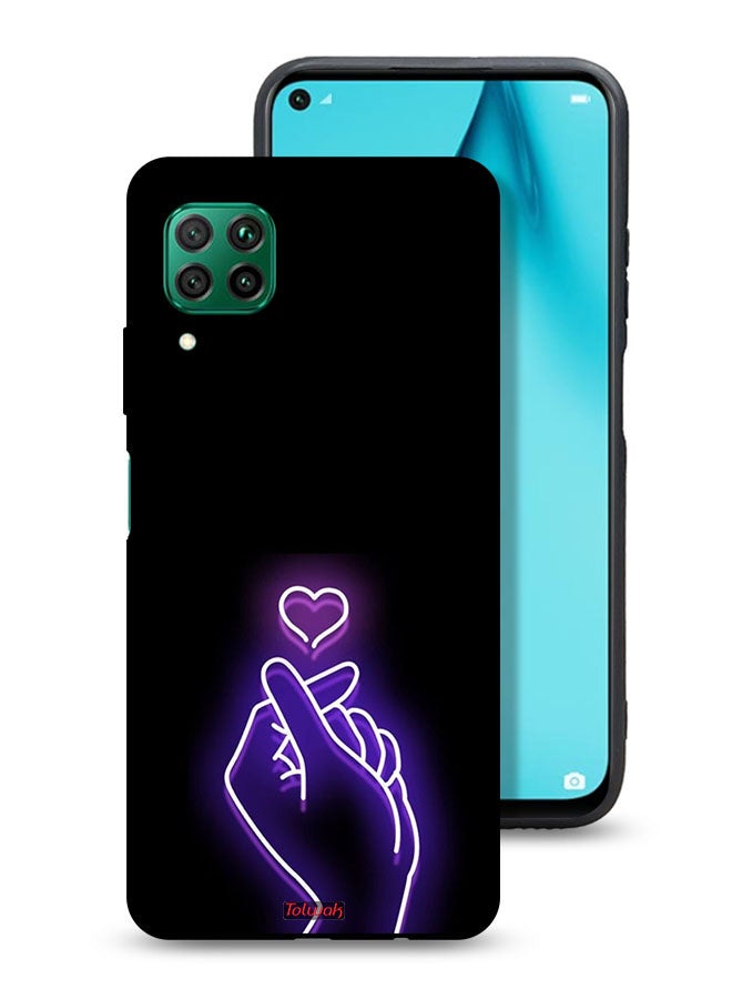 Tolwak غطاء واقي لهاتف هواوي نوفا 7i مع تصميم قلب صغير - Image 1