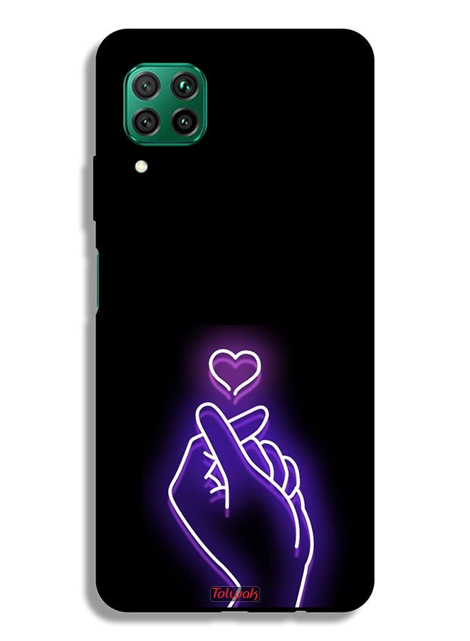 Tolwak غطاء واقي لهاتف هواوي نوفا 7i مع تصميم قلب صغير - Image 2