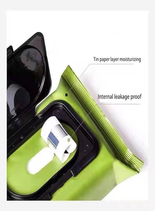 ميسلو مناديل ميسلو المرطبة للتنظيف العميق، 60 قطعة، بخلاصة الأفوكادو، مزيلة للمكياج، مناديل للوجه بخلاصة الخيار وفيتامين هـ، مزيلة للمكياج، مرطبة ومنعشة وملطفة. - Image 3