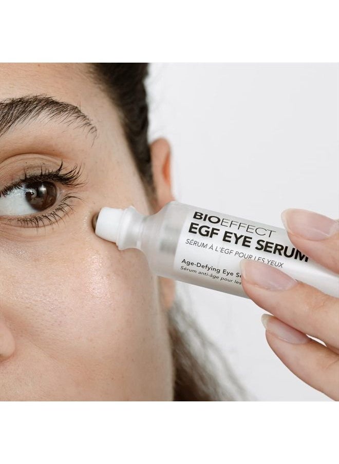 Bioeffect - BIOEFFECT EGF Eye Serum with De-Puffer Rollerball, Anti-Aging, Moisturizing Contour Gel To Visibly Reduce Wrinkles, Puffiness, Fine Lines with Barley Growth-Factor Protein - Image 1