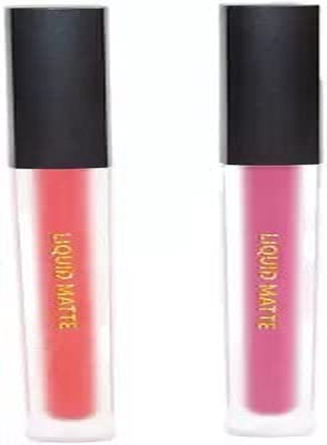 Lui Pui Liquid Matte Lipsticks Set of 2 Liquids (24 ml) - Image 2