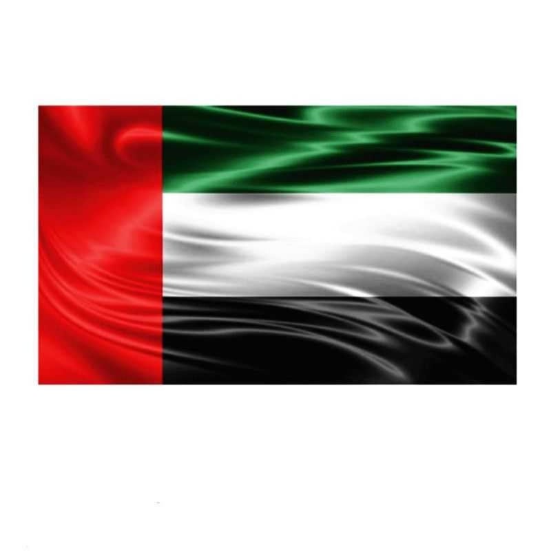 UAE Flag for National Day Flag Day Celebration 1 PCS 3 m Outdoor Home Office Decoration Polyester Fabric Vibrant Colors Heavy-Duty Grommets - Image 4
