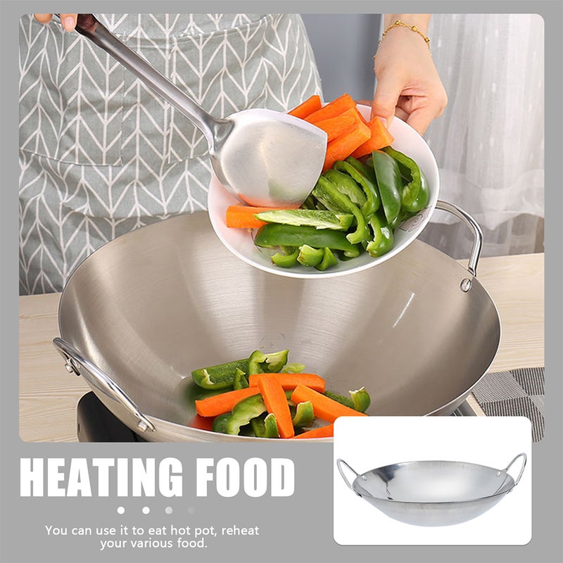 Hot Pot Cooking Pot Household Cooking Pot Kitchen Hot Pot Thicken Pot with Handle - Image 2