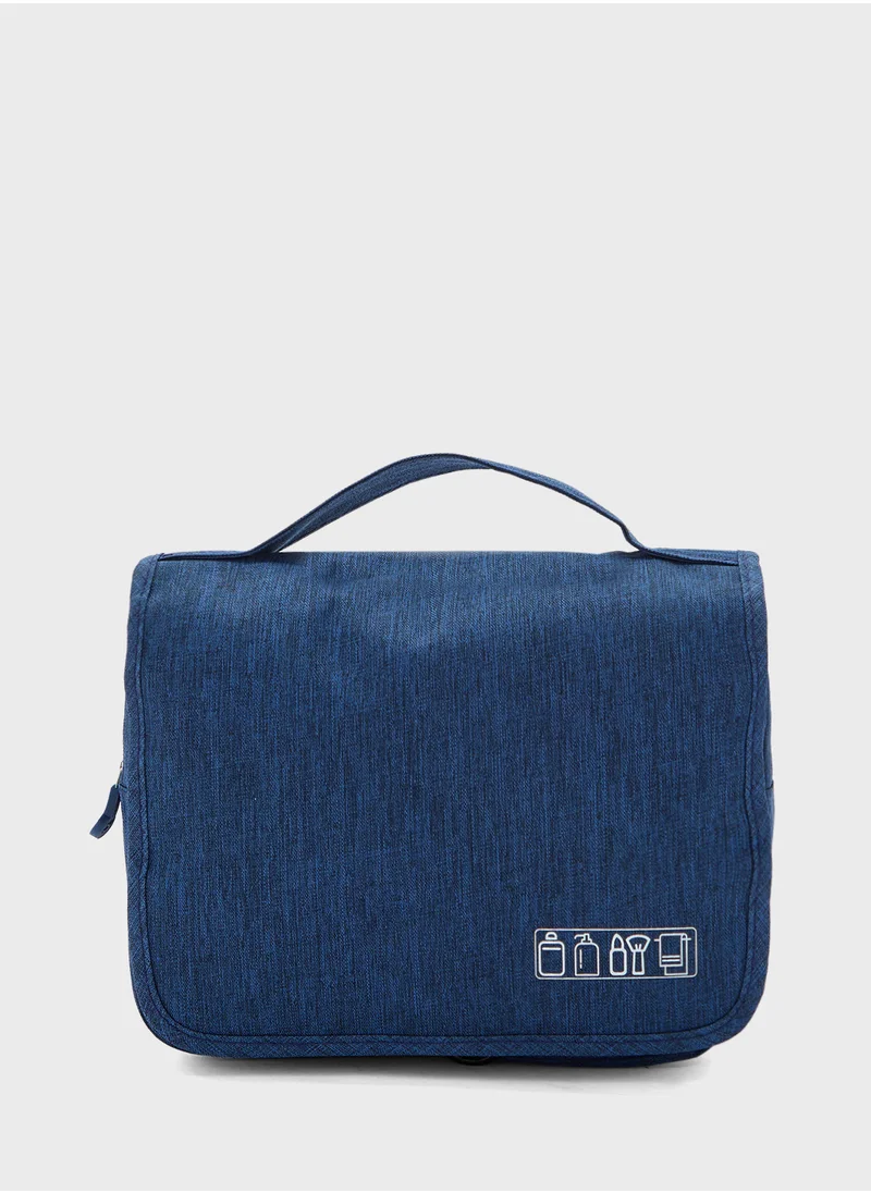 Seventy Five Unisex Multiple Compartment Travel Wash Bag Organi