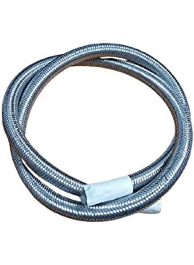 Royal Apex Stainless Steel Gas Hose 1.4 Meter Gas Stove Hose Silver  - Image 1