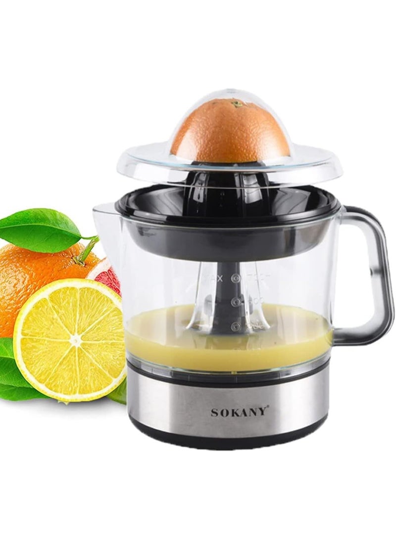 Sokany Electric Citrus Juicer SK-623D, 45W, 0.7L – Automatic Orange & Lemon Juicer with Dual-Direction Rotation, Transparent Lid, Easy to Clean, 1 Year Warranty - Image 1