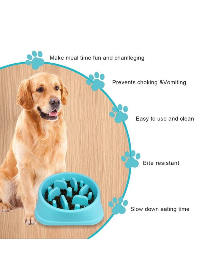 SYOSI وعاء تغذية الحيوانات الأليفة المرح للكلاب - تغذية بطيئة للقطط - غير قابل للانزلاق - مضاد للاختناق للكلاب الكبيرة والمتوسطة والصغيرة - Image 2