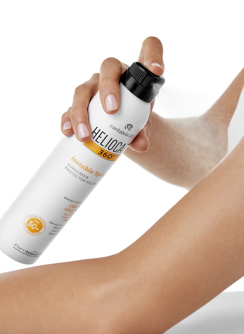 بخاخ هيليوكير 360 درجة غير مرئي بعامل حماية من الشمس 50+ 200 مل - Image 3
