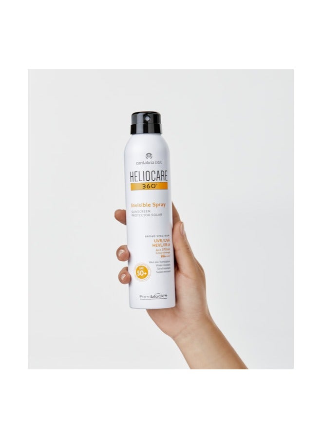 بخاخ هيليوكير 360 درجة غير مرئي بعامل حماية من الشمس 50+ 200 مل - Image 2