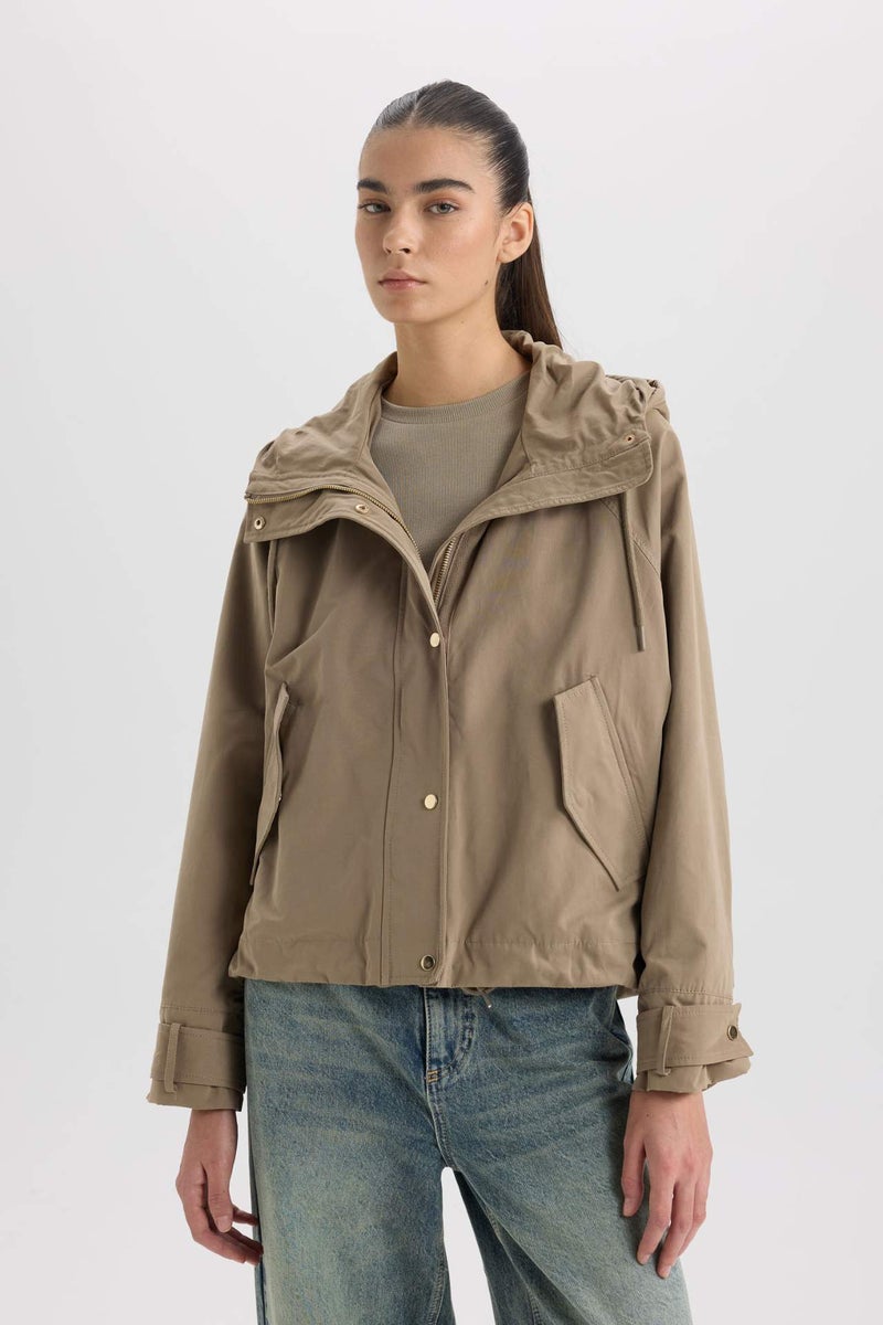 DeFacto Regular Fit Cotton Puffer Jacket - Image 1